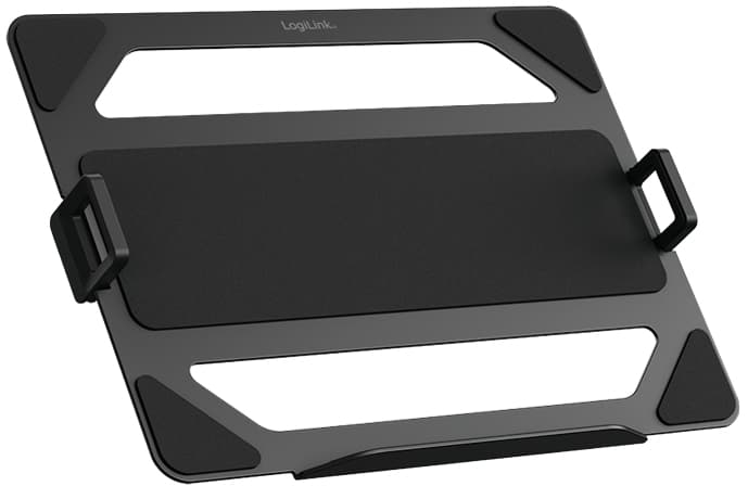 LogiLink Notebookhalterung für Monitorarm, schwarz