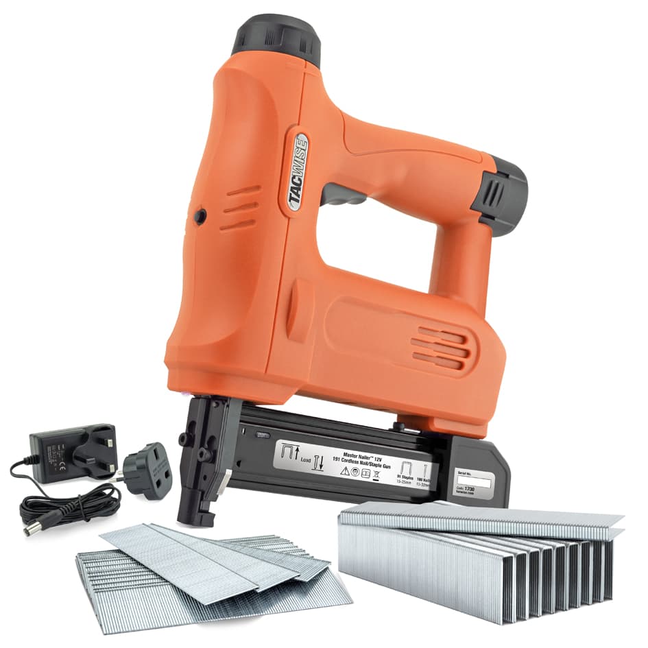 TACWISE Klammer-/Nagelpistole Master Nailer 12V 191, orange