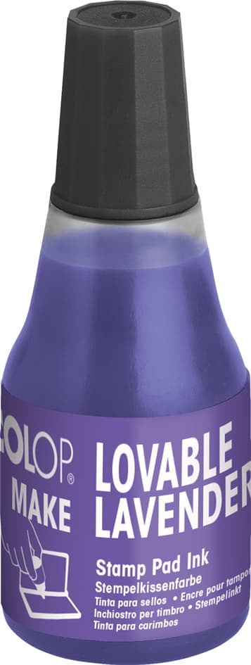 COLOP Stempelfarbe MAKE, 25 ml, lovable lavender