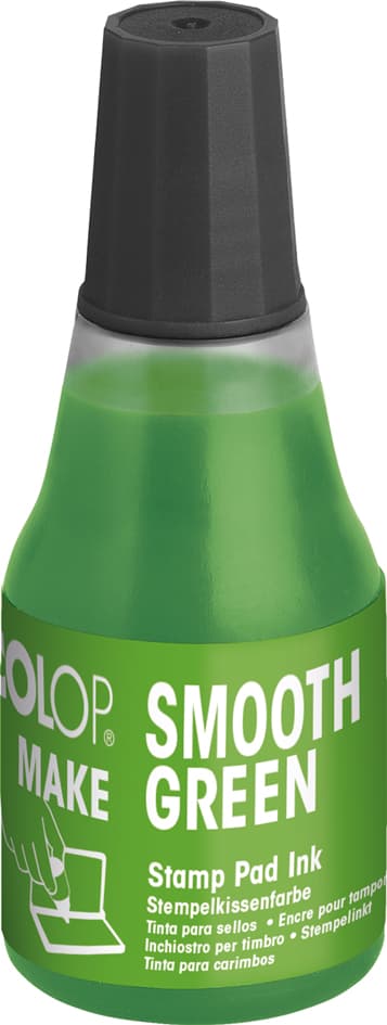 COLOP Stempelfarbe MAKE, 25 ml, smooth green