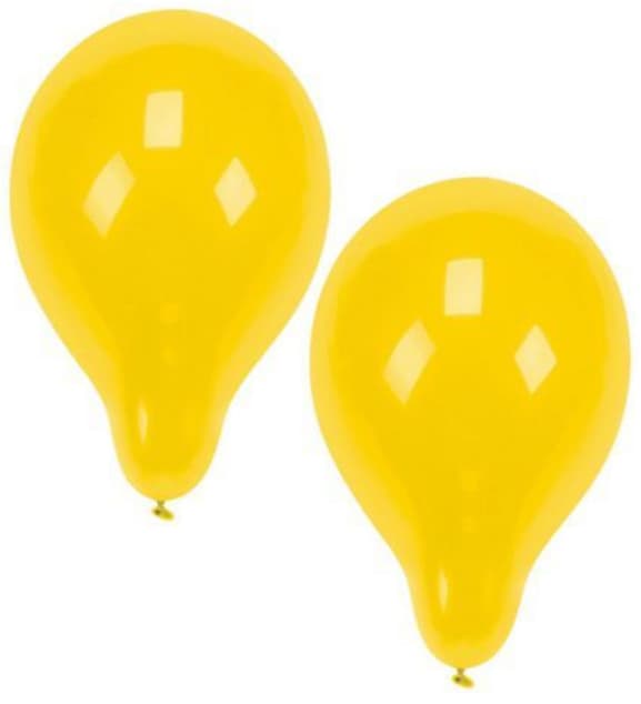 PAPSTAR Luftballons, Durchmesser: 250 mm, gelb