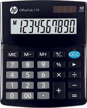hp Tischrechner , OfficeCalc 110, , schwarz