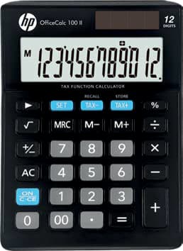 hp Tischrechner , OfficeCalc 100 II, , Farbe: schwarz