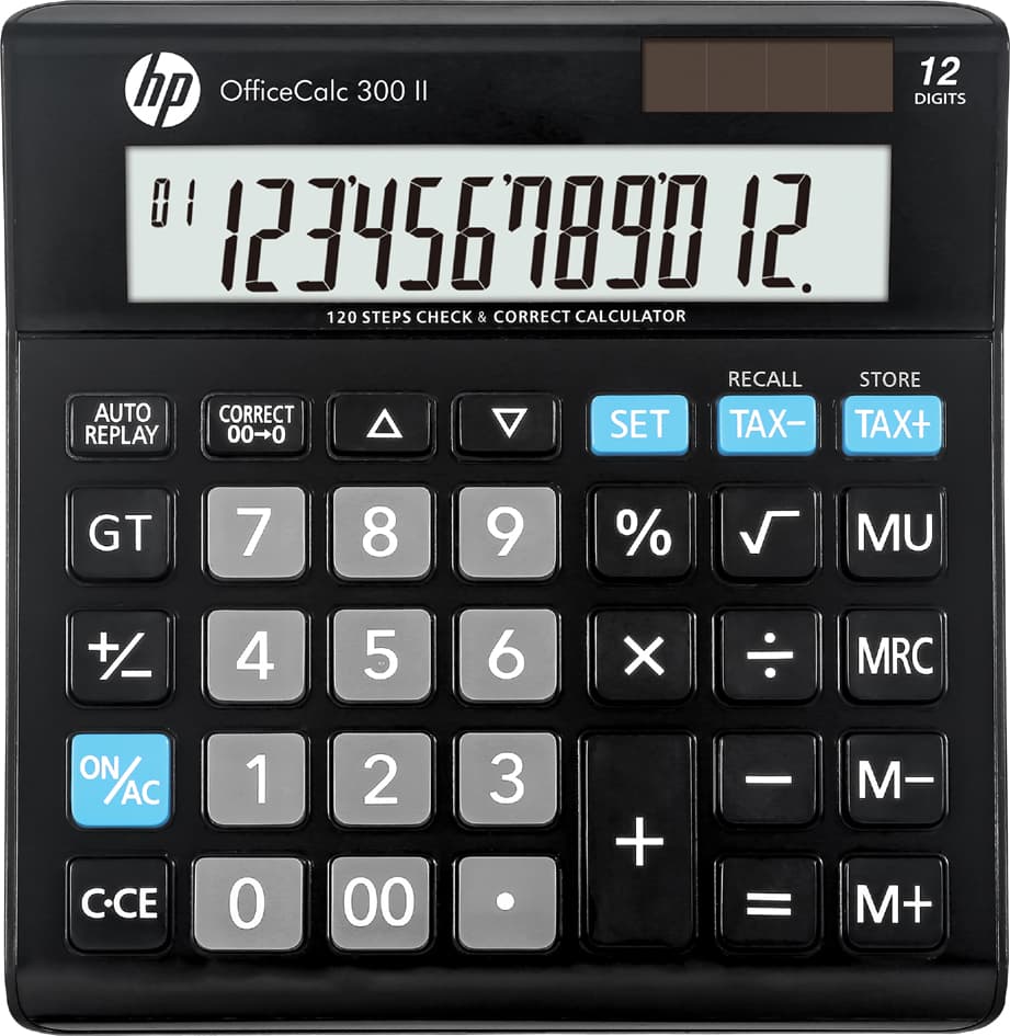 hp Tischrechner , OfficeCalc 300 II, , Farbe: schwarz