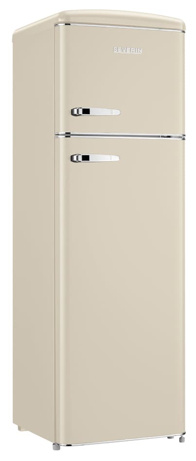SEVERIN Retro-Kühl-/Gefrierkombination RKG 8985, creme