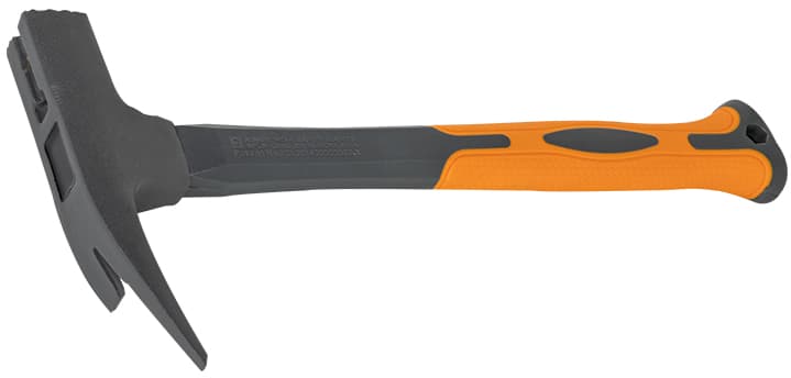 Bradas Latthammer, 600 g, anthrazit/orange, Länge: 340 mm