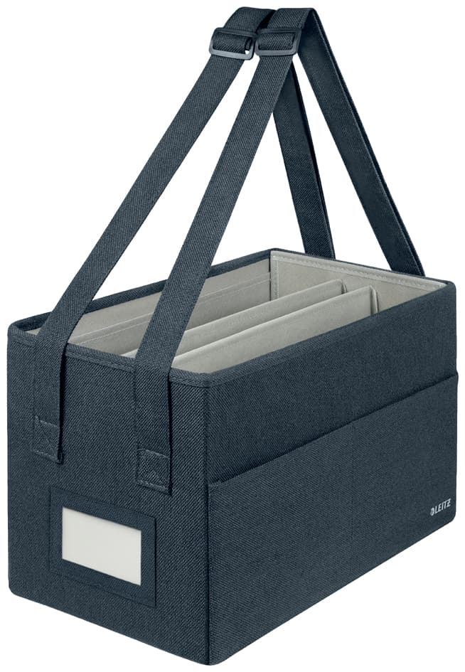 LEITZ Aufbewahrungstasche Desk Sharing, aus Stoff, samtgrau