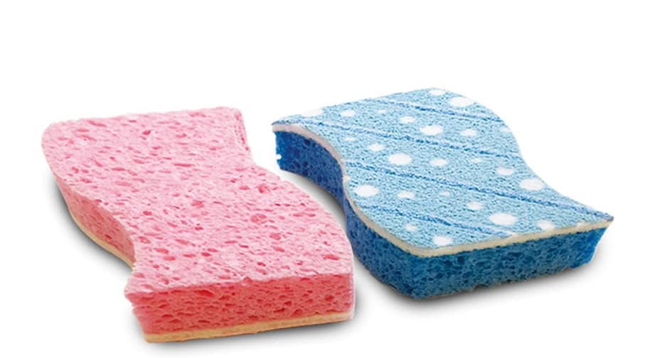 Spontex Scheuerschwamm Badputzer, 2er Pack