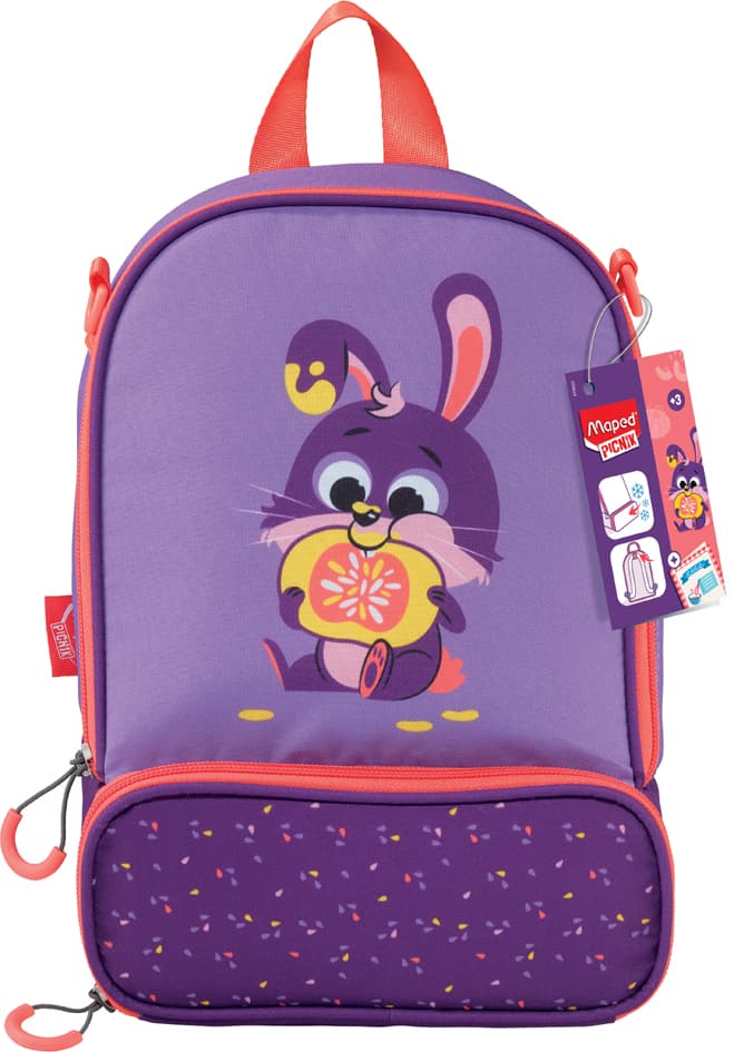 Maped PICNIK Kinderrucksack HASE, lila