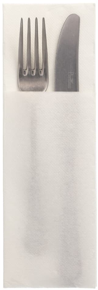 PAPSTAR Servietten-Tasche , DAILY Collection, , weiß