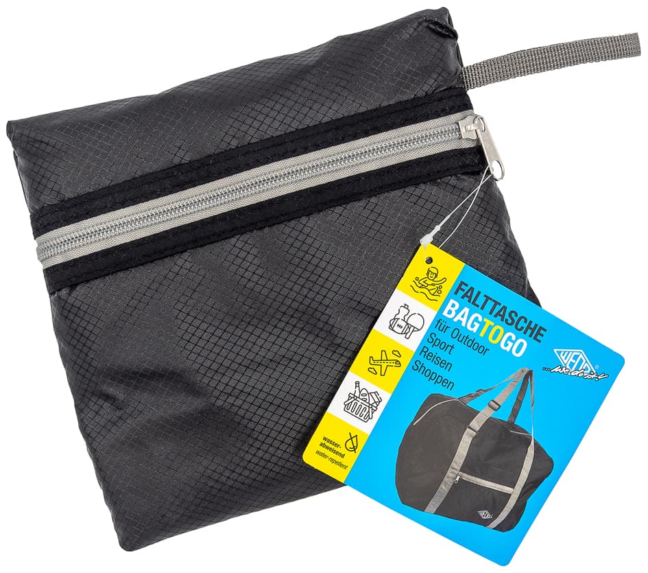WEDO Falt-Gepäcktasche BAGTOGO, schwarz