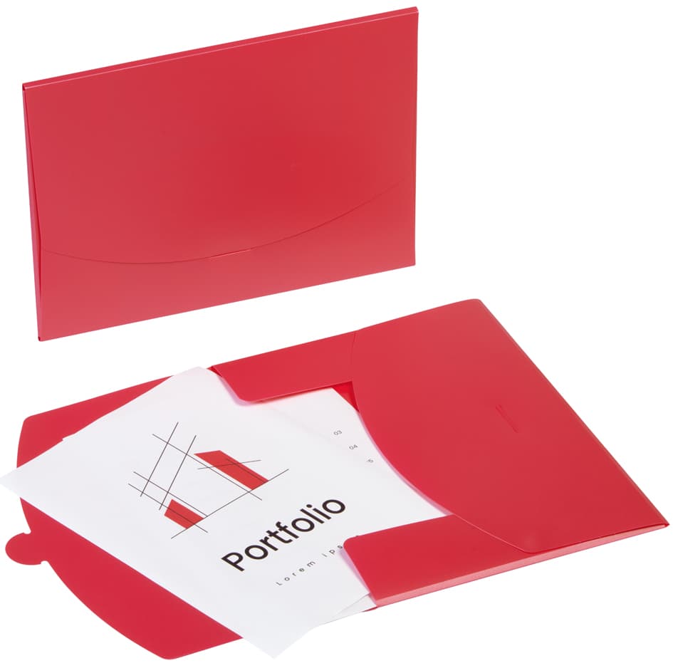 PAGNA Dokumententasche , Wallet, , DIN A4, PP, rot