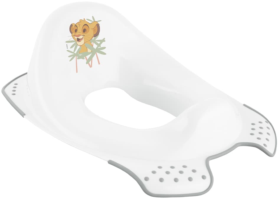 keeeper kids Kinder-Toilettensitz , ewa lion king, , weiß