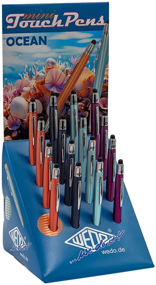 WEDO Eingabestift 2in1 Mini , OCEAN, , 16er Display