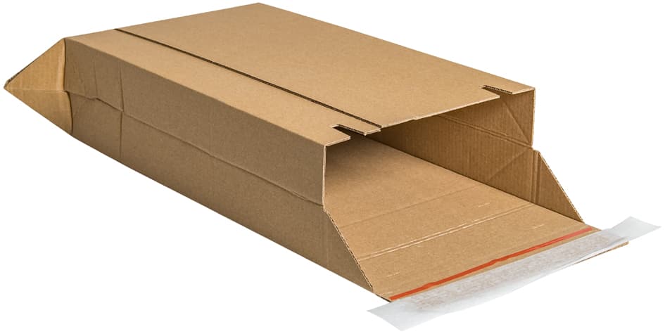SMARTBOXPRO Versandtasche, Wellpappe, braun, DIN A4+