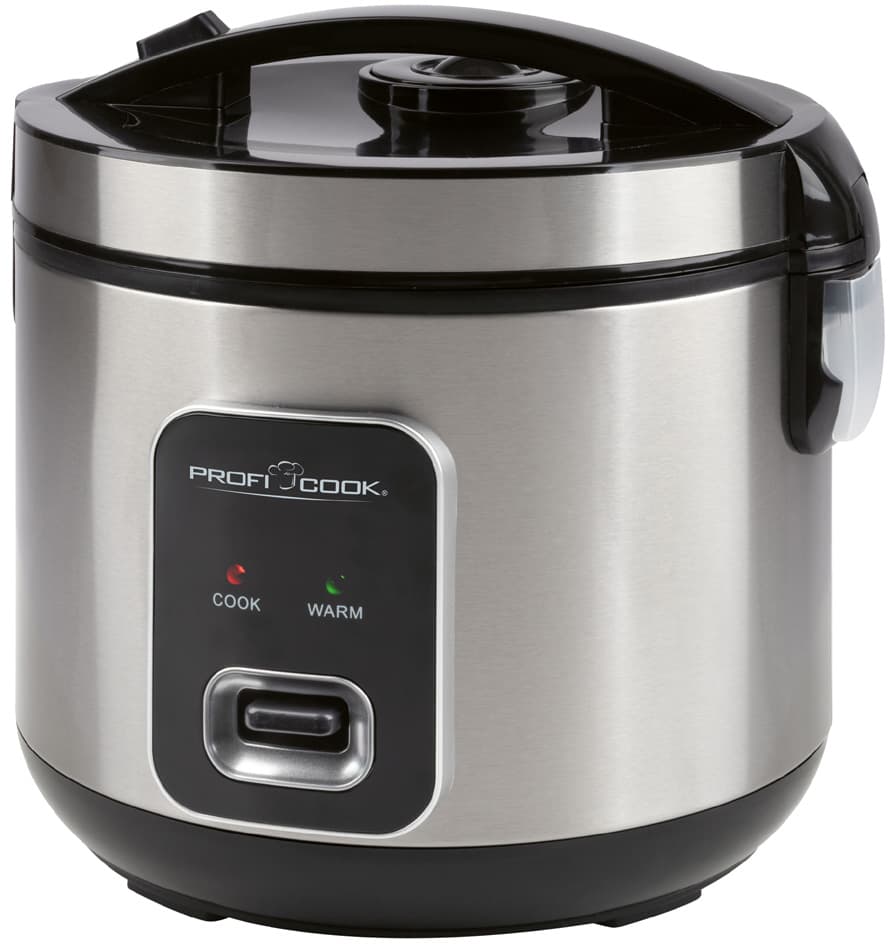 PROFI COOK 2in1 Reiskocher/Dampfgarer PC-RK 1285, schwarz