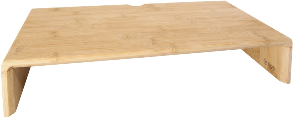 sigel Monitorständer Eyestyle, aus Bambus