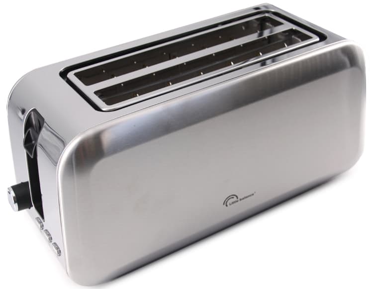 Little balance 4-Scheiben-Toaster Dual Inox, Edelstahl