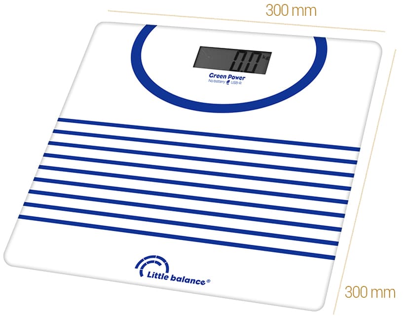 Little balance Digitale Personenwaage Matrose,USB-C