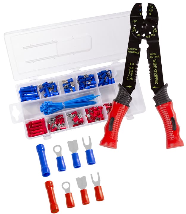 LogiLink Crimpzange mit Crimp-Sortiment