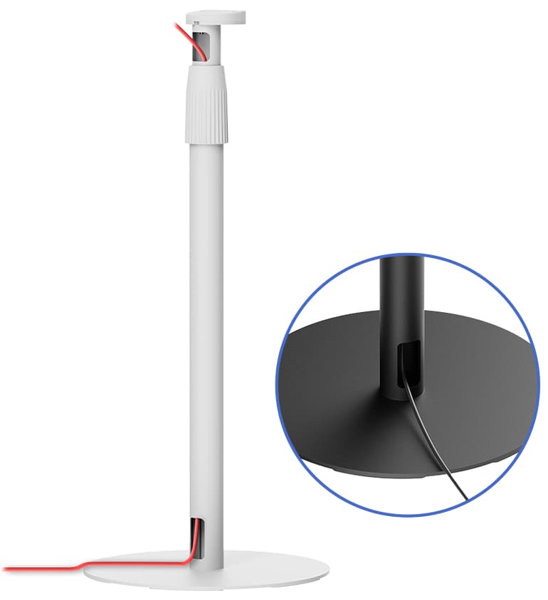 LogiLink Lautsprecher-Ständer für SONOS ERA, weiß
