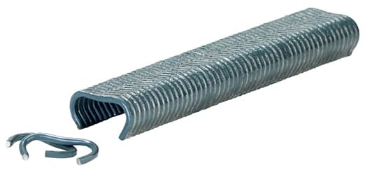 Rapid Zaun-Ringklammern VR22, Kunststoffüberzug, grau