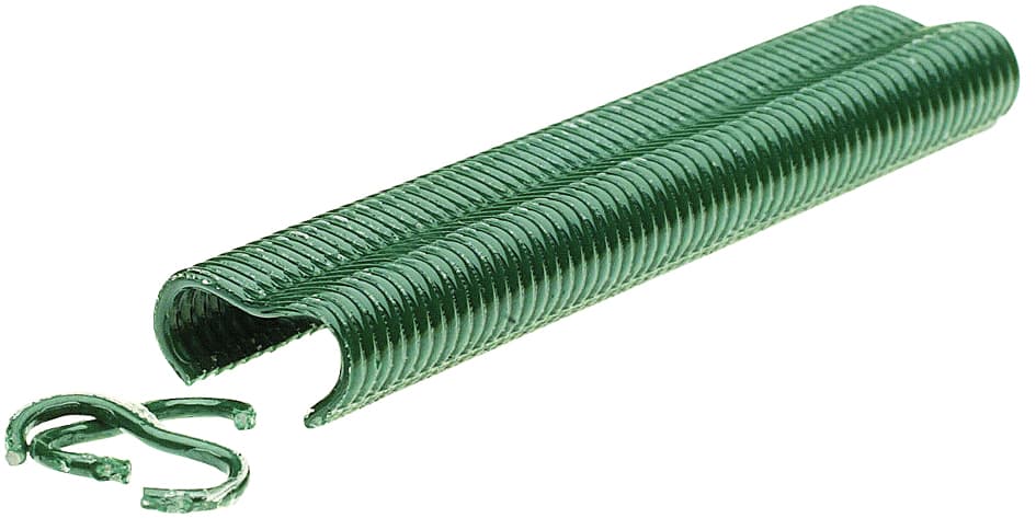 Rapid Zaun-Ringklammern VR22, Kunststoffüberzug, grün