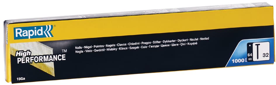 Rapid Nägel Typ 32, 64 mm, galvanisiert, geharzt