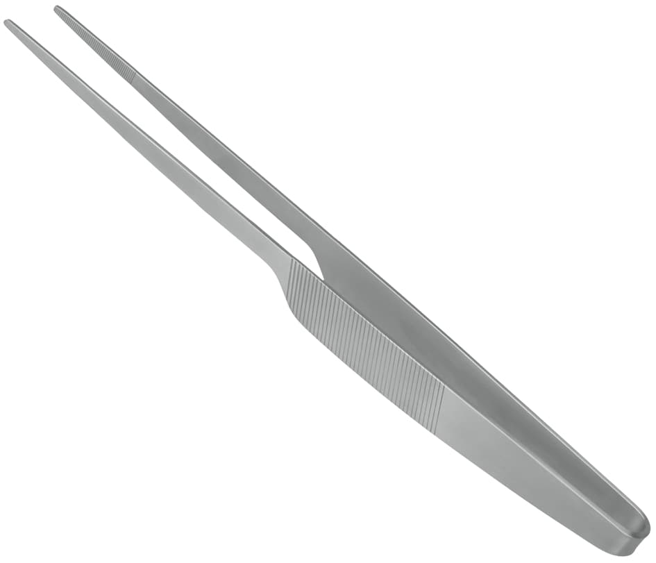 metaltex Brat- und Wendepinzette, Edelstahl, Länge: 300 mm