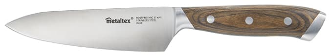 metaltex Kochmesser Heritage, Länge: 280 mm, Holzgriff