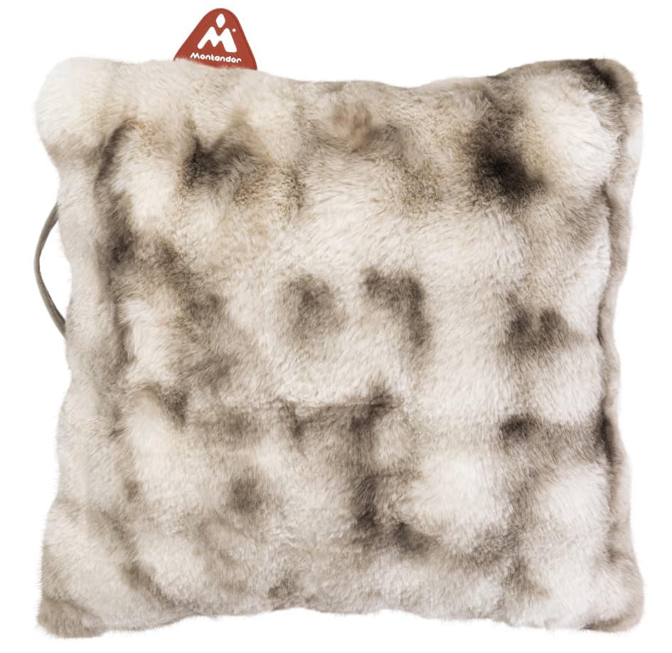 Montandor Wärmekissen mit Heat Pad, pelzig, taupe