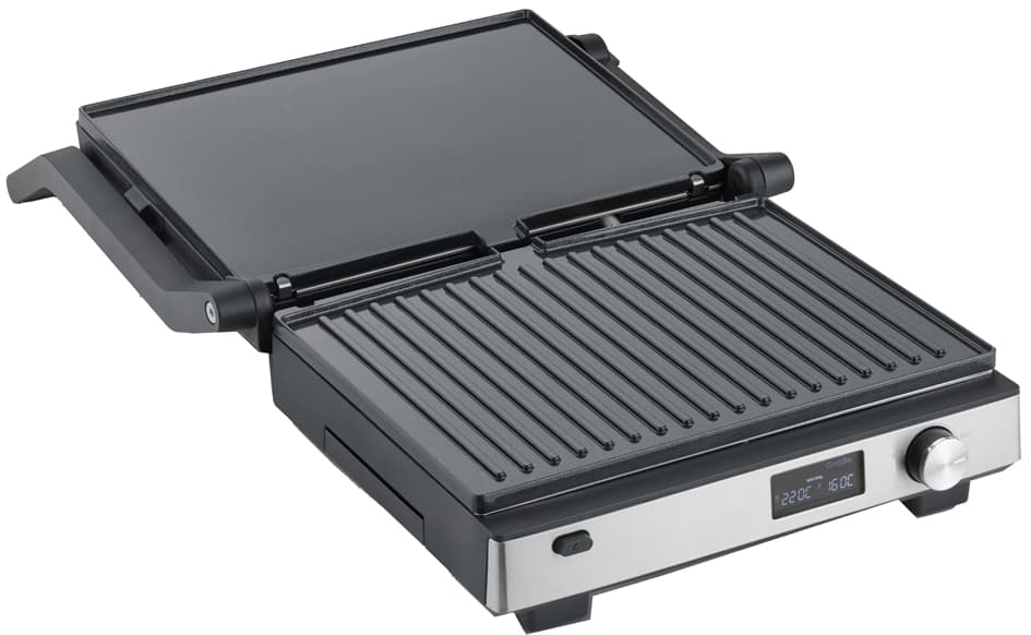 SEVERIN 3-in-1 Kontaktgrill SEVINI Flex, silber/schwarz