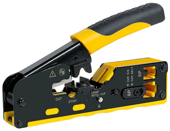 LogiLink Crimpzange für Kat.5/Kat.6/Kat.6A/Kat.7 RJ45 &