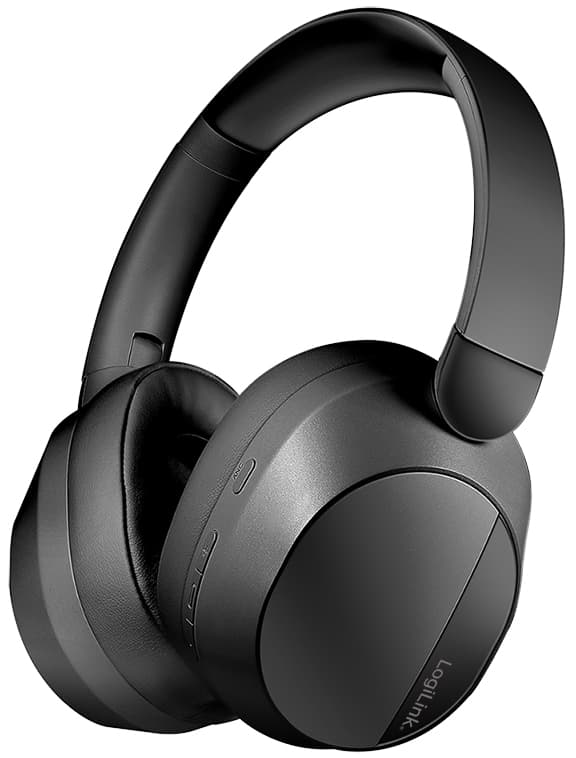 LogiLink BT 6.0 Headset SOUND WAVE, bluetoothfähig, schwarz