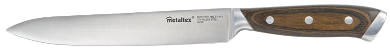 metaltex Tranchiermesser Heritage, Länge: 330 mm, Holzgriff