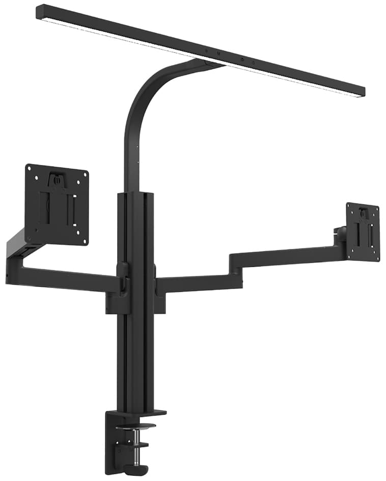 UNiLUX LED-Tischleuchte STRATA SCREEN + Monitorarm