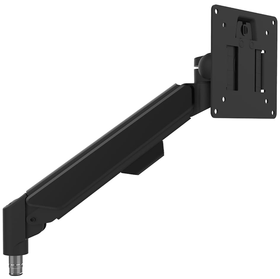 UNiLUX Gasfederarm AXIO, Aluminium/ABS, schwarz
