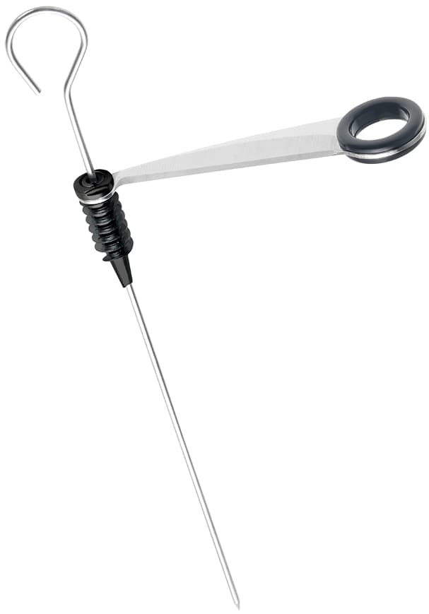 metaltex Rettichschneider, Länge: 293 mm, silber / schwarz
