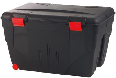 EDA Aufbewahrungsbox TRAFIC, 200 Liter, schwarz / rot