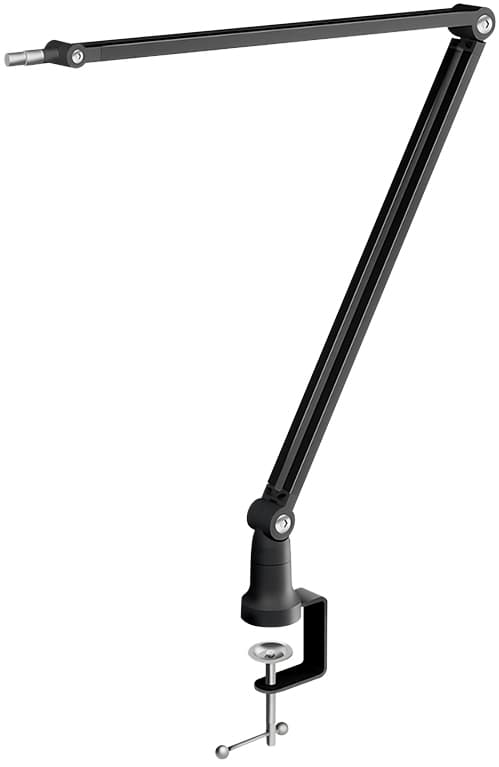 LogiLink Mikrofonarm, Armlänge: bis 840 mm, schwarz