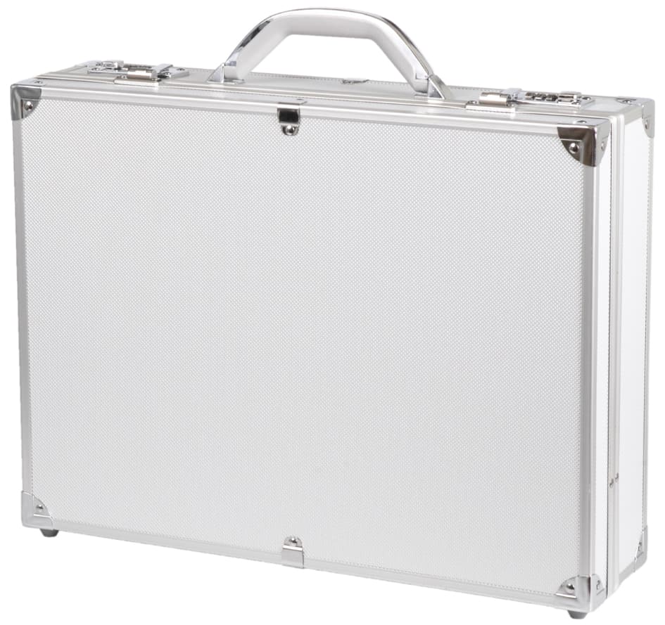 ALUMAXX Attaché-Koffer , OCTAN, , Aluminium, silber