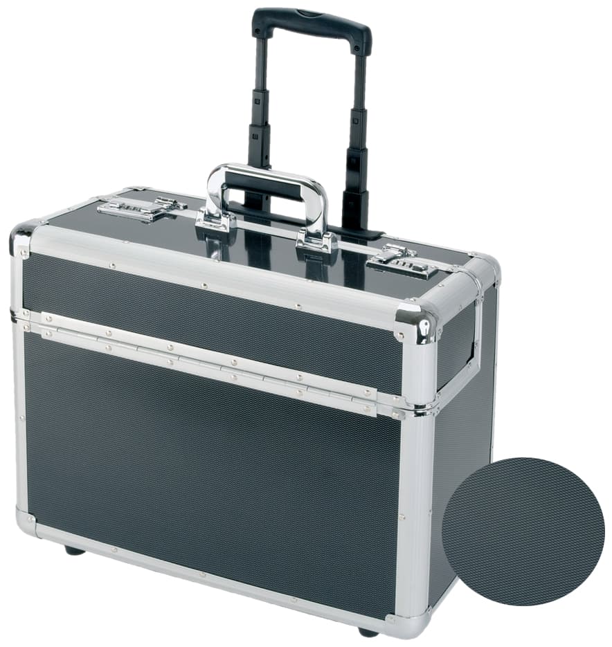 ALUMAXX Pilotenkoffer , CARBON, , Aluminium, silber / carbon