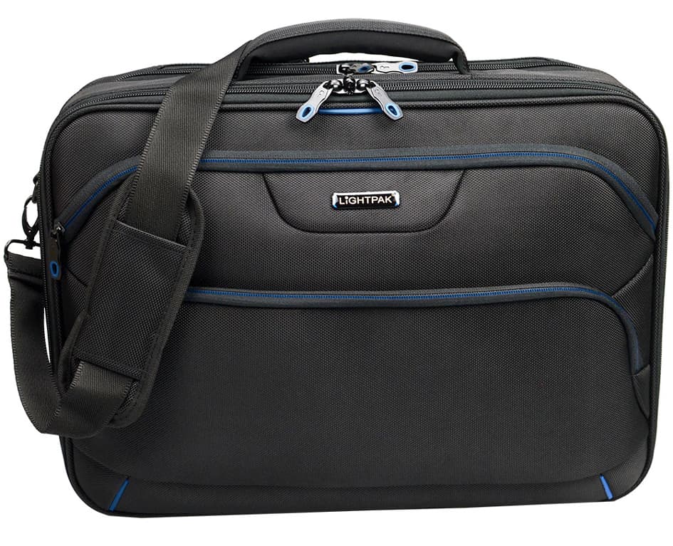 LiGHTPAK Notebook-Tasche , LIMA, , Polyester, schwarz