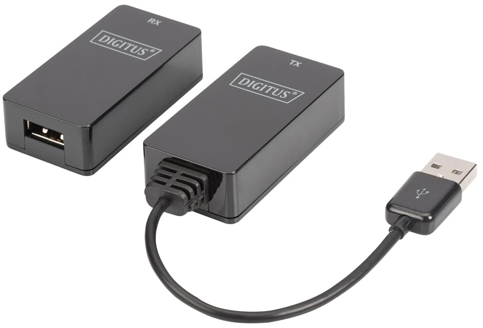 DIGITUS USB 1.1 Extender-Set, Sende- und Empfangseinheit