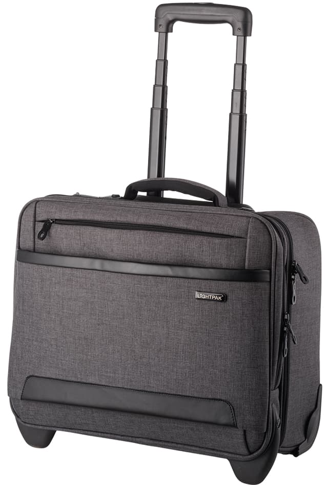 LIGHTPAK Business Notebook-Trolley , ARKON, , Polyester, grau