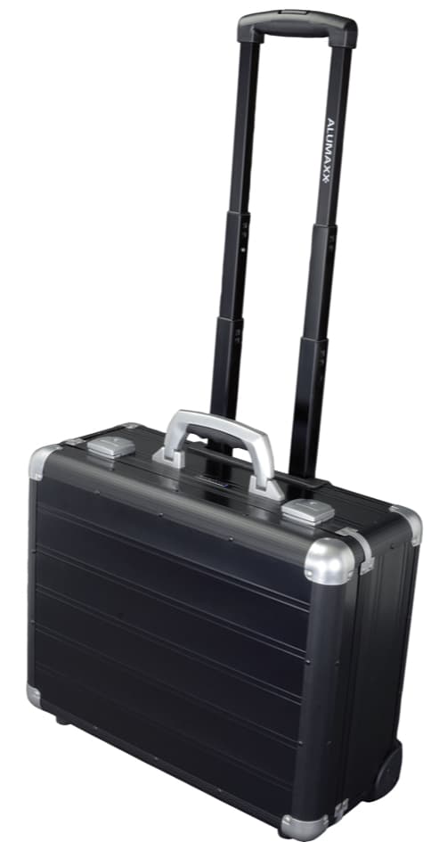ALUMAXX Business Notebook-Overnighttrolley , GALAXY, , schwarz