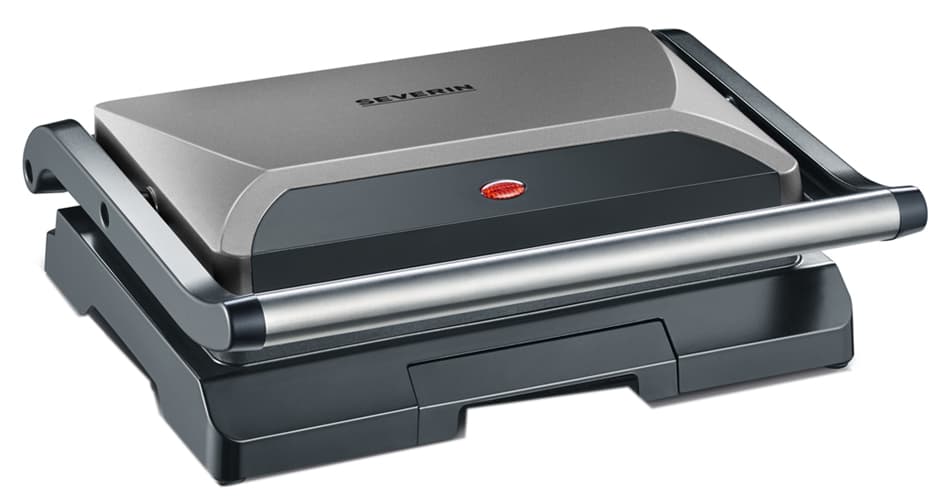 SEVERIN Kompakt-Multigrill KG 2394, 800 Watt, grau / schwarz