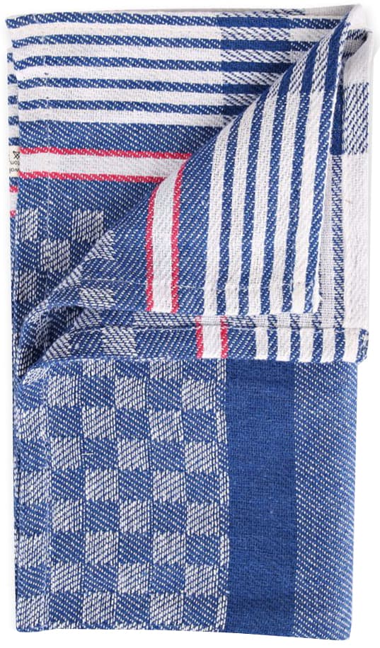 HYGOSTAR Gruben-Handtuch, blau-weiß kariert, 200 g/qm