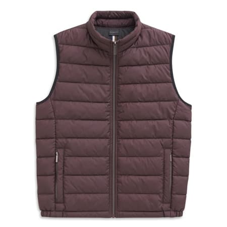 Bugatti Padded Gilet Waistcoat - Purple - 44R
