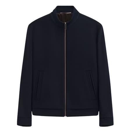Bugatti Mens Blouson Style Jacket - Navy - 42R